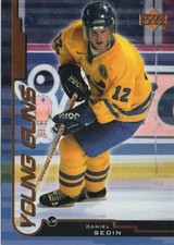 1999-98 Upper Deck Young Guns #165 Daniel Sedin - Rookie Card. rookie card picture