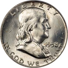 1958-D Franklin Half Dollar - Choice BU!