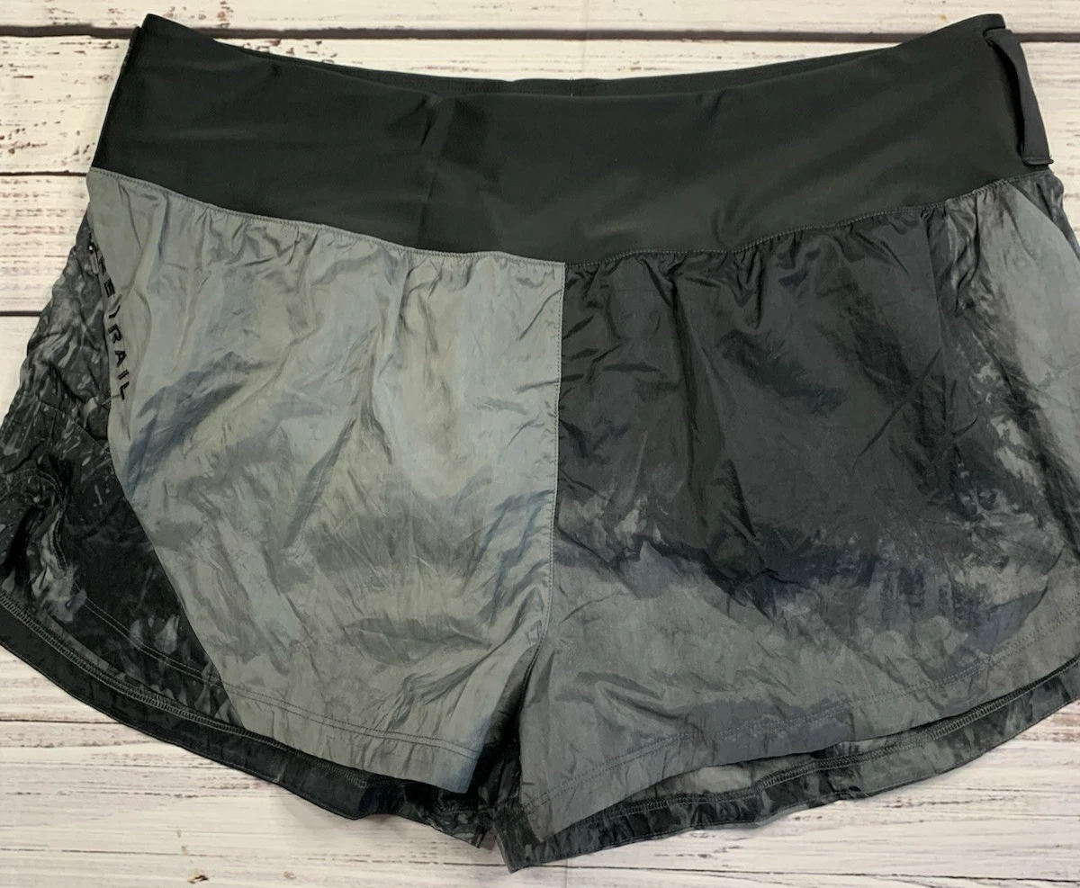 Nike Trail Repel Women's Running Shorts Mid-Rise Brief Lined FN2647 Black XL