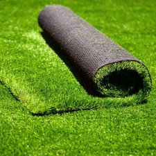 Artificial Grass Outdoor Rug (3.3FTx5FT (16.5 Square ft)) Synthetic Thick Law...