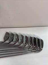 RARE Ping Eye2 Green Dot 3-S W Iron Set, Ping ZZ Lite Steel Shafts. RH