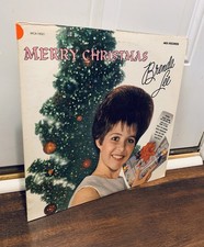 Brenda Lee - Merry Christmas Vinyl LP Rockin' Around the Xmas Tree EXCELLENT  