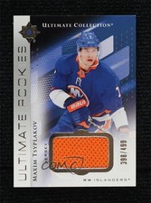 2024 Upper Deck Ultimate Collection Rookies Jersey 398/499 Maxim Tsyplakov 14hk