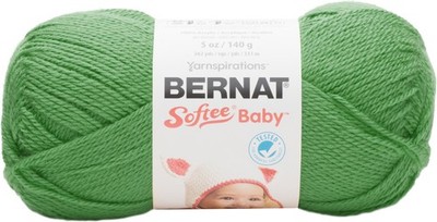 3er Pack - Bernat Softee Baby Garn - Grasgrün - 166054-54003