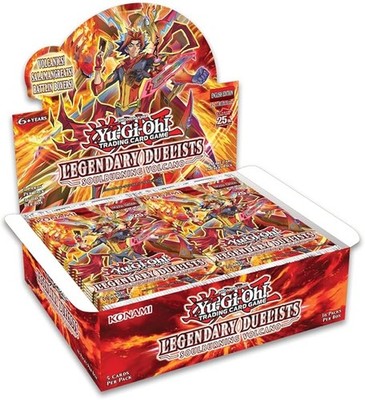 Yu-Gi-Oh! Legendary Duelists: Soulburning Volcano Booster Display 1st ed Deutsch
