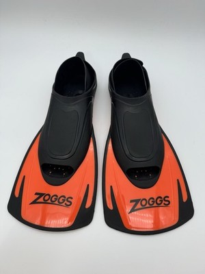 Zoggs Schwimmflosse Energy - orange/schwarz - UK Größe 4/5