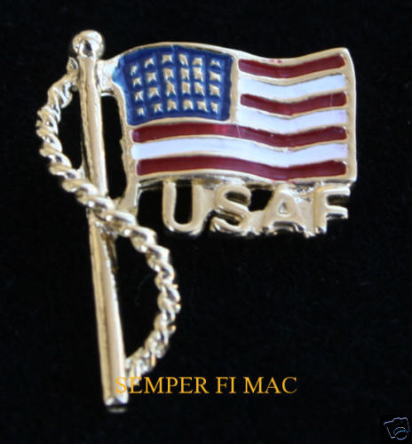 USA-MADE-IN-US-AIR-FORCE-SCRIPT-FLAG-LAPEL-HAT-PIN-USAF-VETERAN-GIFT-TIE-TAC-WOW