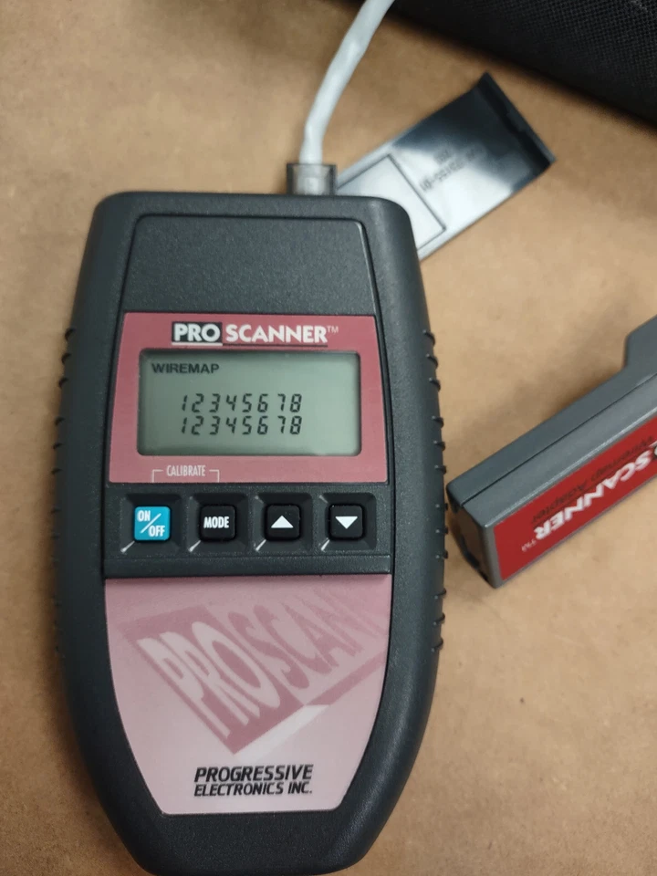 Fluke networks  Microtest Microscanner Pro Cable Tester + WIREMAP adapter + case - Image 4 of 4