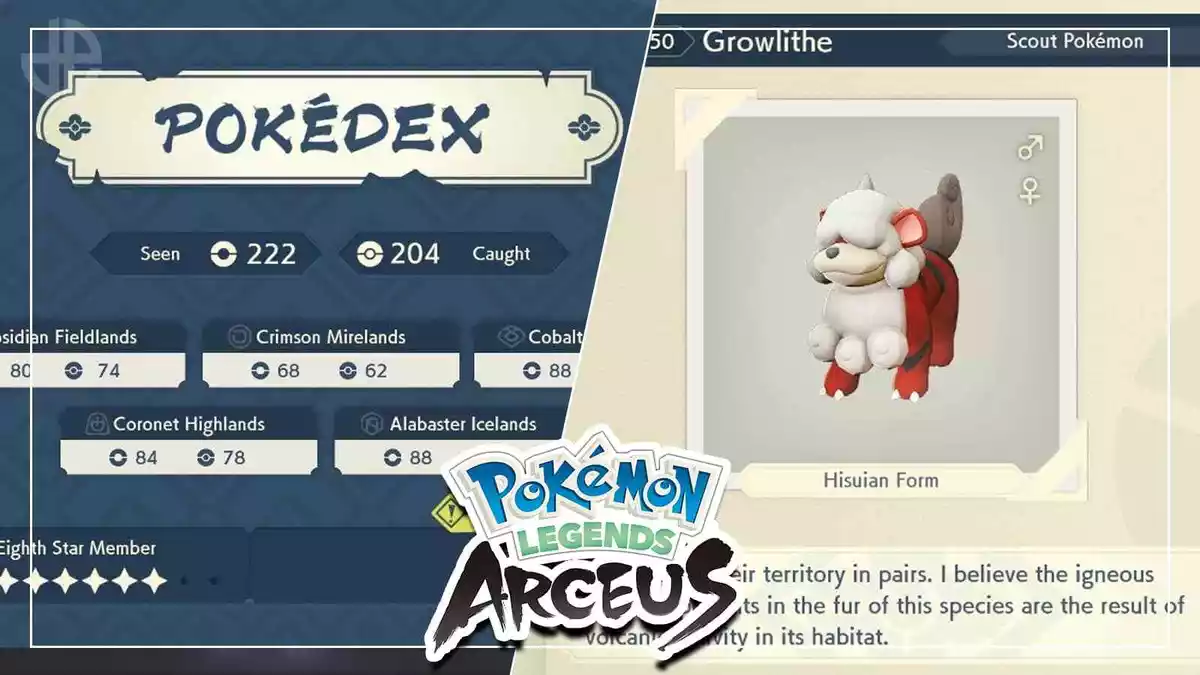 Pokemon Legends: Arceus Needs to Address its Pokedex Problem