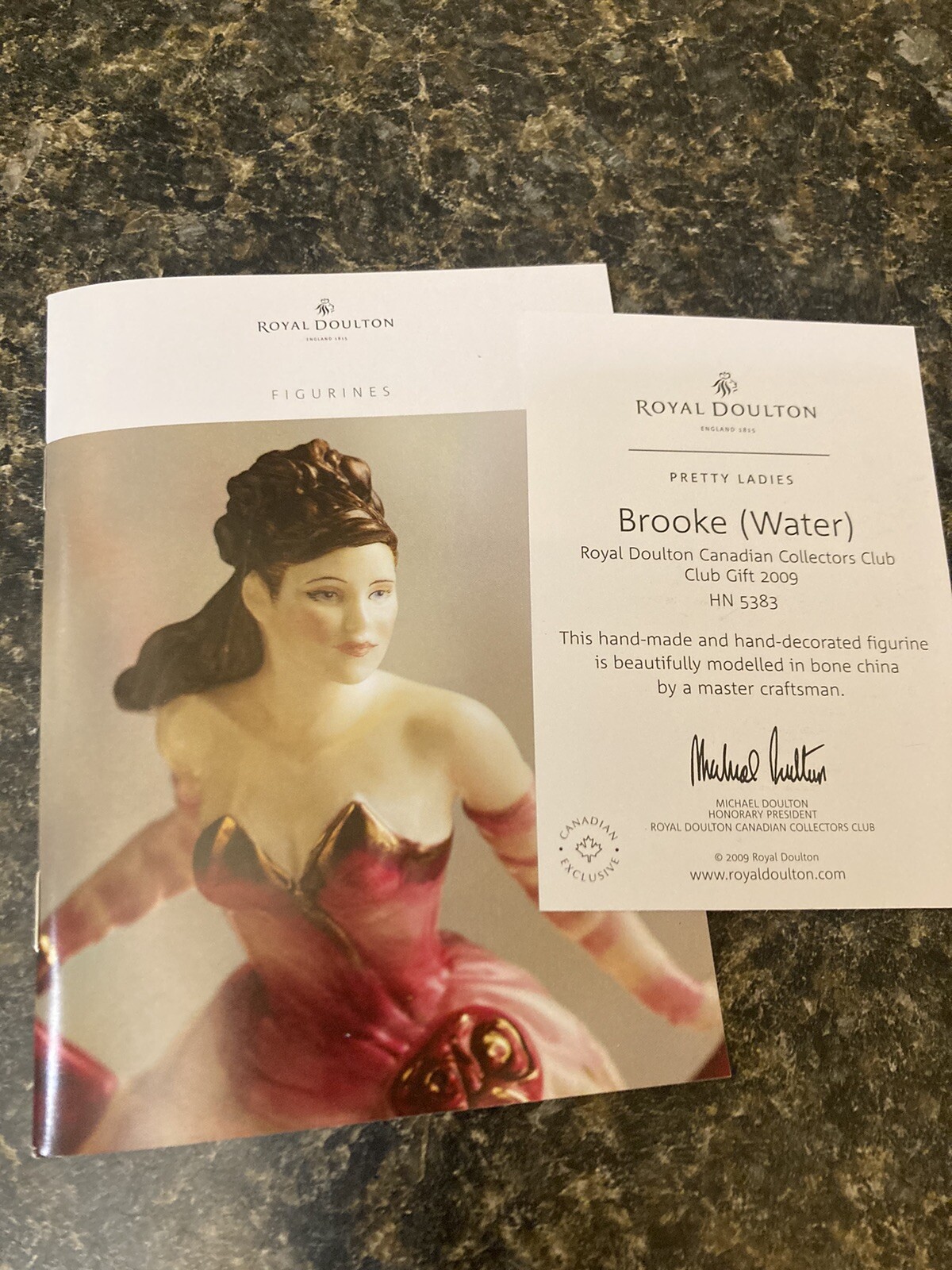 RARE! ROYAL DOULTON Brooke FIGURINE HN5383 DOULTON EXCLUSIVE 2009 eBay