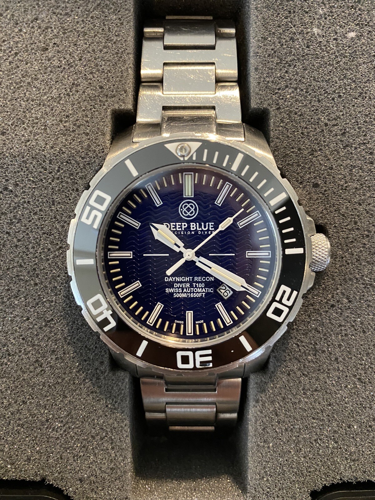 deep blue dive watch