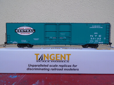 Tangent New York Central Greenville 6000cf 60' Double Plug Door Box Car 33018 HO