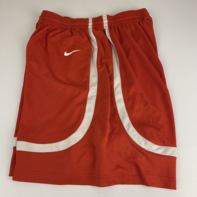 Mens Red/white Nike Athletic Basketball Shorts Size Large | eBay