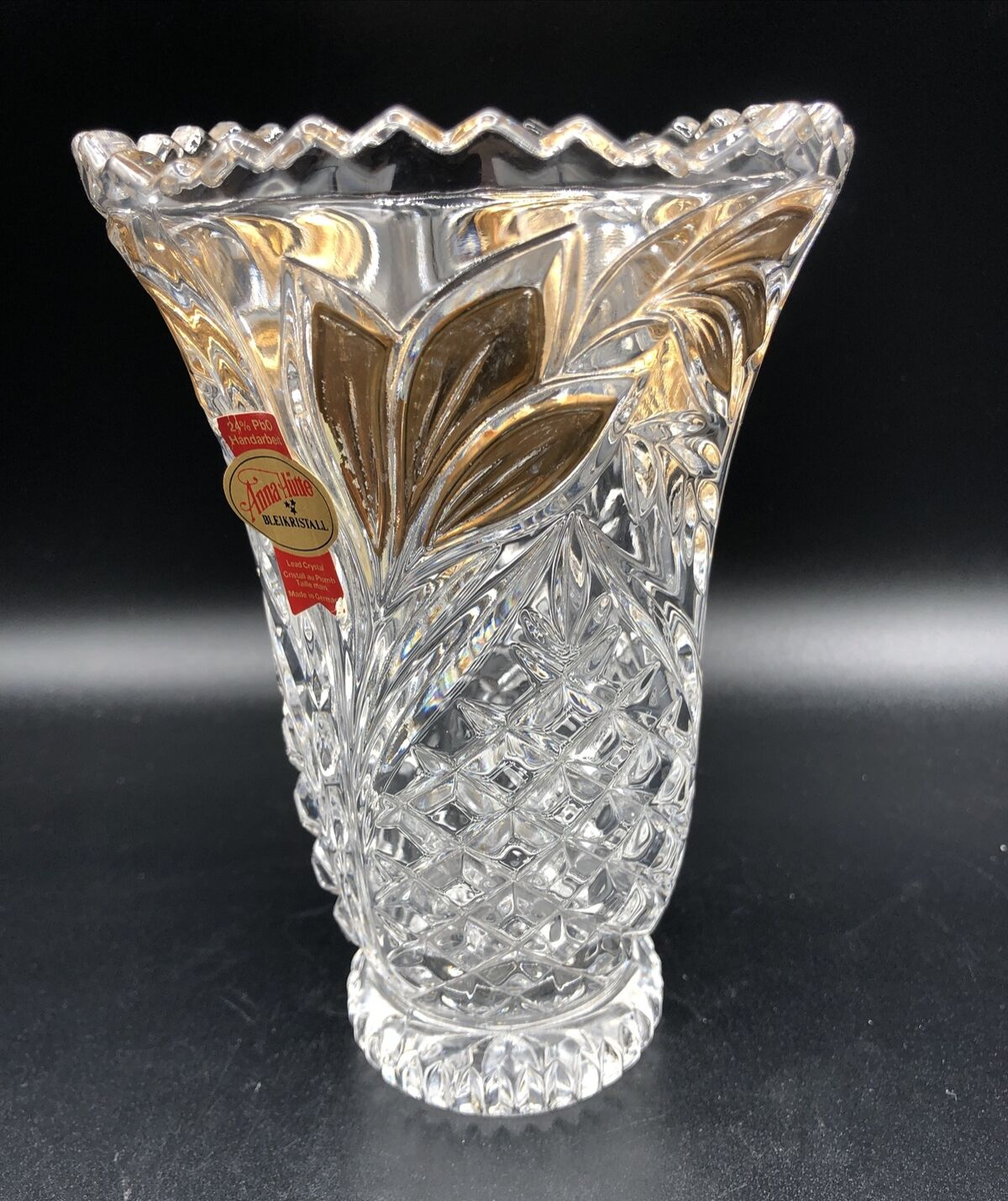 ブランチ　CREART ITALY CRYSTAL24% LEAD花器 ブランチ様専用 CREART ITALY CRYSTAL24% LEAD花器 - メルカリ