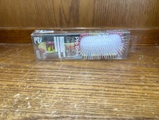 Conair The Knot Dr. Pro Brite Wet  Dry Hair Detangler Brush Tye Dye Love Design