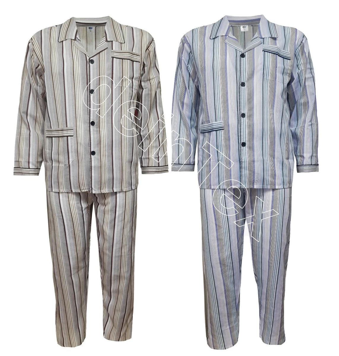 Systematisch Chemie Marxisme Men's pajamas short and long cotton blue + brown striped pajamas size 46-66 | eBay Systematisch Chemie Marxisme Men's pajamas short and long cotton blue + brown striped pajamas size 46-66 | eBay