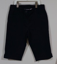 Chaps Girls Size 10 Navy Blue Everyday Casual Uniform Bermuda Shorts