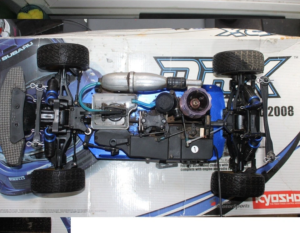 Kyosho RC DRX 2008 Subaru Impreza WRC STi remote control hobby  collectable - Image 3 of 4