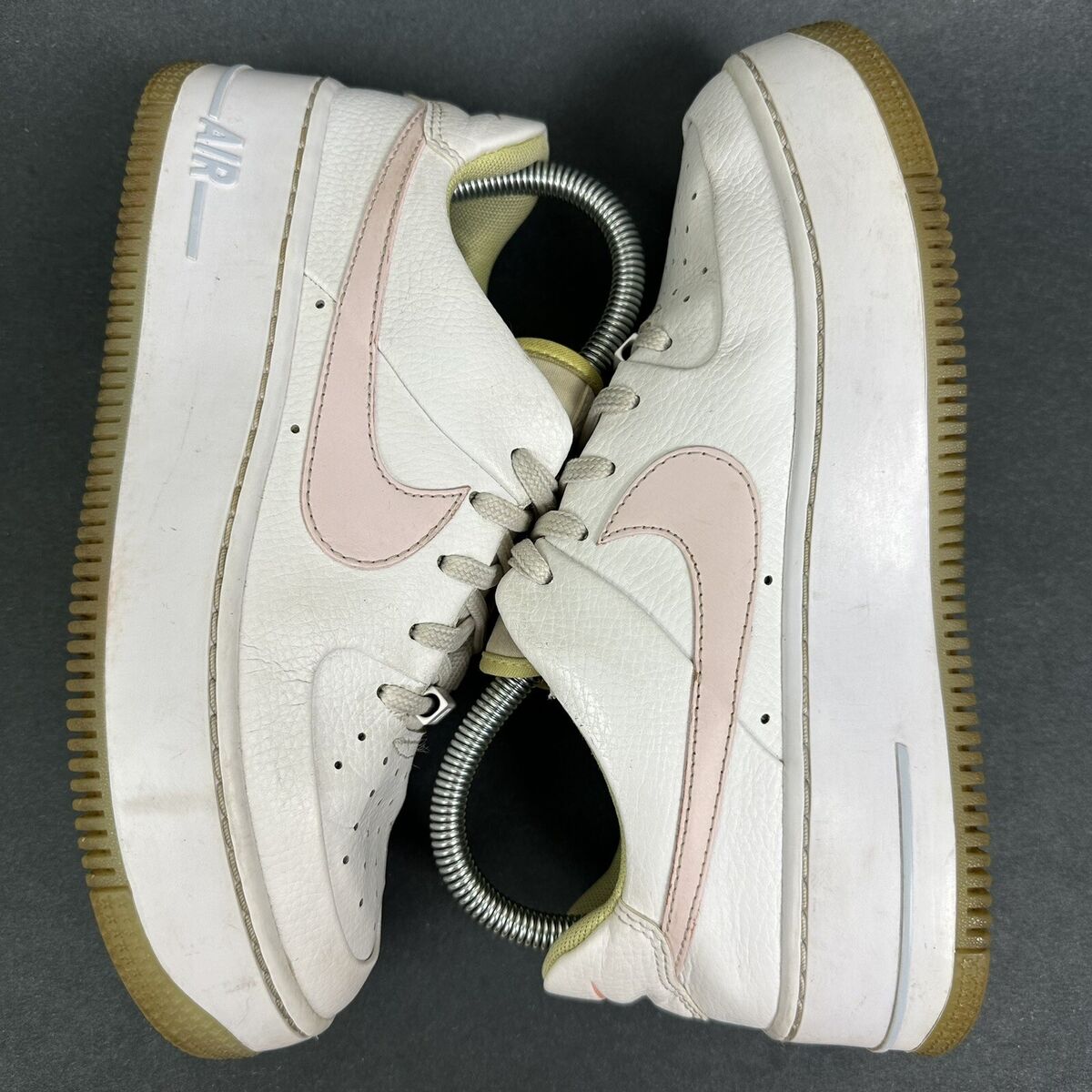 Nike Womens Air Force 1 Sage Low CW5566-100 White Casual Nike Womens Air Force 1 Sage Low CW5566-100 White Casual