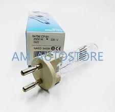 Osram 64796 230V 2500W CP/91 G22 Stage light Photography Bulb boat searchlight