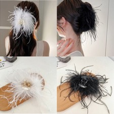 Hairy Hair Clips Fashion Updo Shark Clip Hair Accessories Back Head Grip