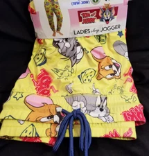 Briefly Stated Tom Vs. Jerry Women's Sleep Jogger Pants