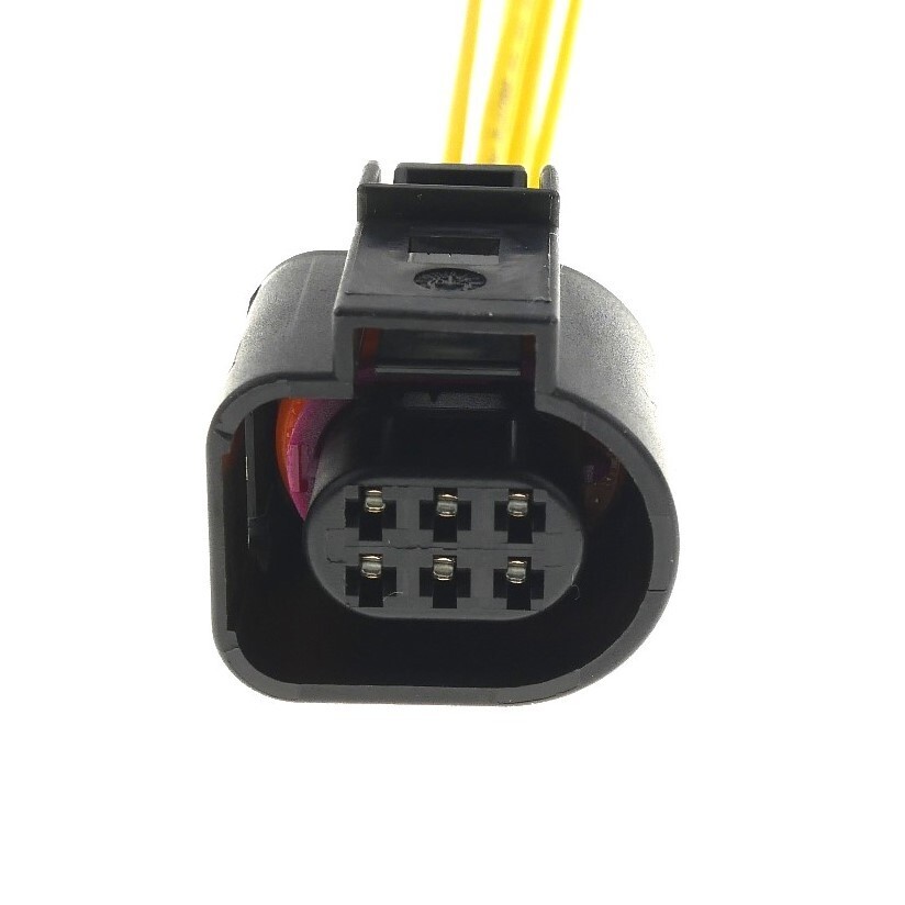 Ersatzstecker 6-polig Audi Seat Skoda VW Reparatursatz Stecker