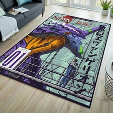 Anime rug, japanese anime rug, manga rug, anime decor, japan rug