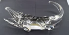 SIGNED STEUBEN ALLIGATOR  - SHAPE 8225 - A 1968 JAMES HOUSTON DESIGN