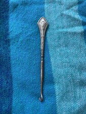 Antique Sterling Victorian 6 1/2 Button Hook