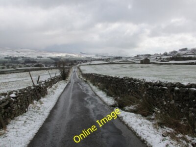 Photo 6x4 Gaudy Lane Gayle Winter along the Pennine Way. c2014