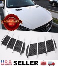 Kit de cubierta de cuchara con persiana de rejilla de ventilación del motor para Ford