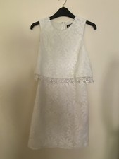 Topshop dress in White lace
