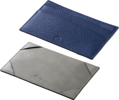 Montegrappa Blue & Grey Notes And Credit Card Case A.72011.BJ
