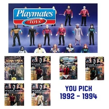 Star Trek TNG/Generations/DS9 5 “ Action Figures 1992-1994 Playmates - New