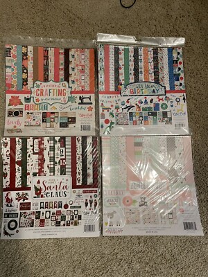 Scrapbooking Paper Bundle Of Joy Baby  Echo Park  Crafting Santa Christmas