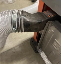 Ridgid R4331 Planer 4 Inch Dust Collection Hose Adapter