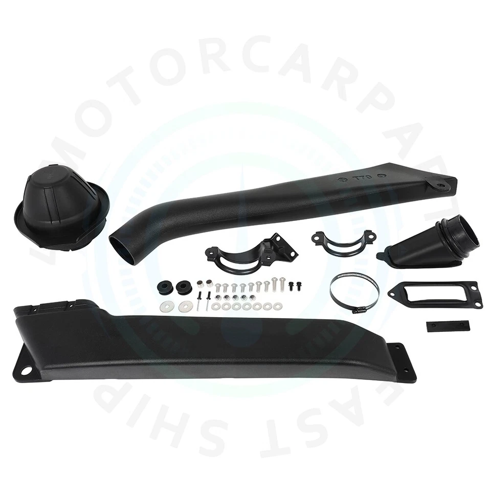 Snorkel Kit Air Ram Intake Black Housing For 1985-2007 Toyota Land Cruiser - Изображение 2 из 4