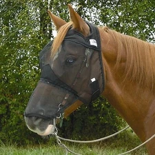 Cashel Quiet Ride Fly Mask with Long Nose