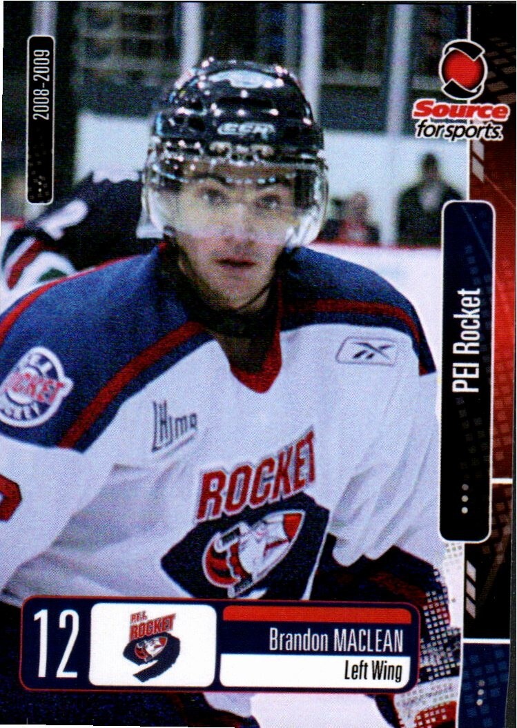 Brandon MacLean 2008-09 PEI Rocket | eBay