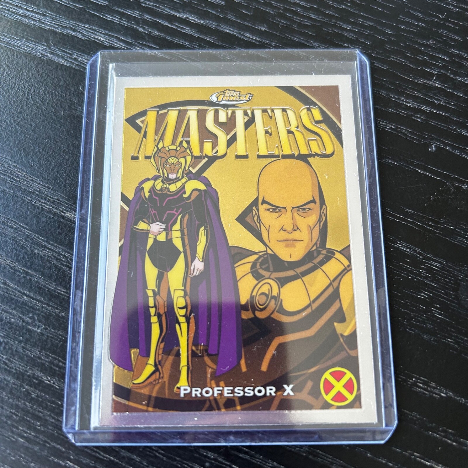 Professor X 2025 Topps Finest X-Men ’97 Masters Rare #84 M18