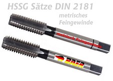 Gewindebohrer BAER Handgewindebohrer Feingewinde M3 - M30 Bohrer HSSG Satz