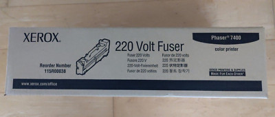 Xerox 115R00038 Fuser 220V Phaser 7400 OVP Re. + MWst.