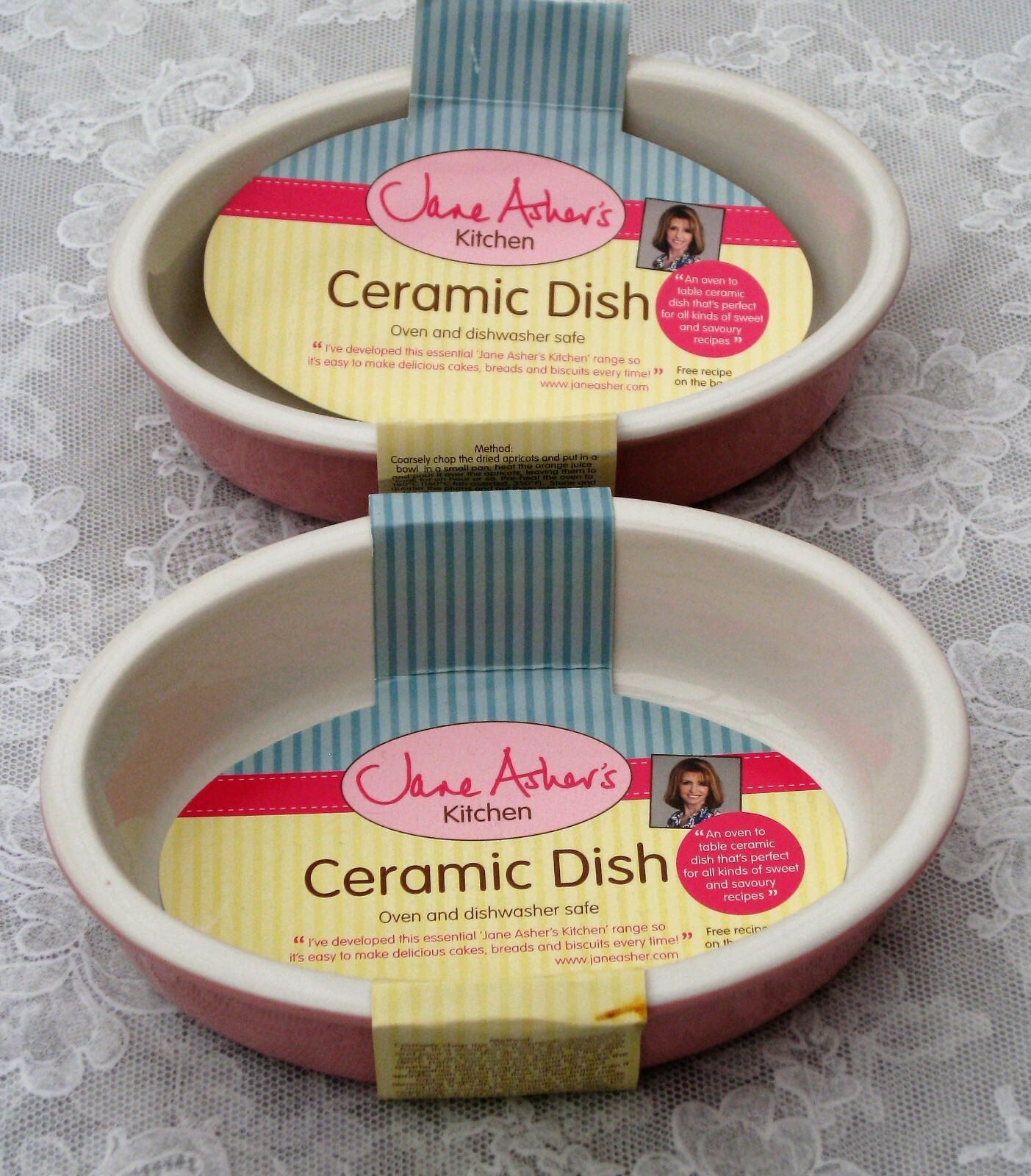Jane Asher S Kitchen Ceramic Oval Oven Dish Mint For Sale Ebay