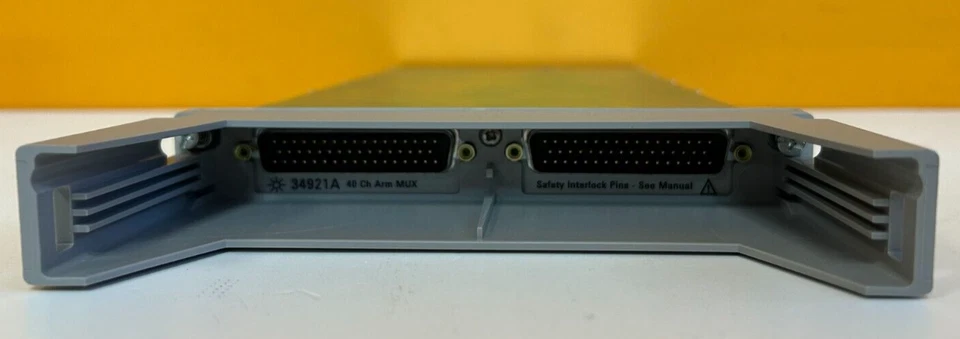 Agilent / Keysight 34921A + 34921T Armature Multiplexer + Terminal Block Tested! - Image 3 of 4