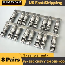 Pro Racer Solid Roller Valve Lifters with Link Bar for SBC CHEVY GM 265-400