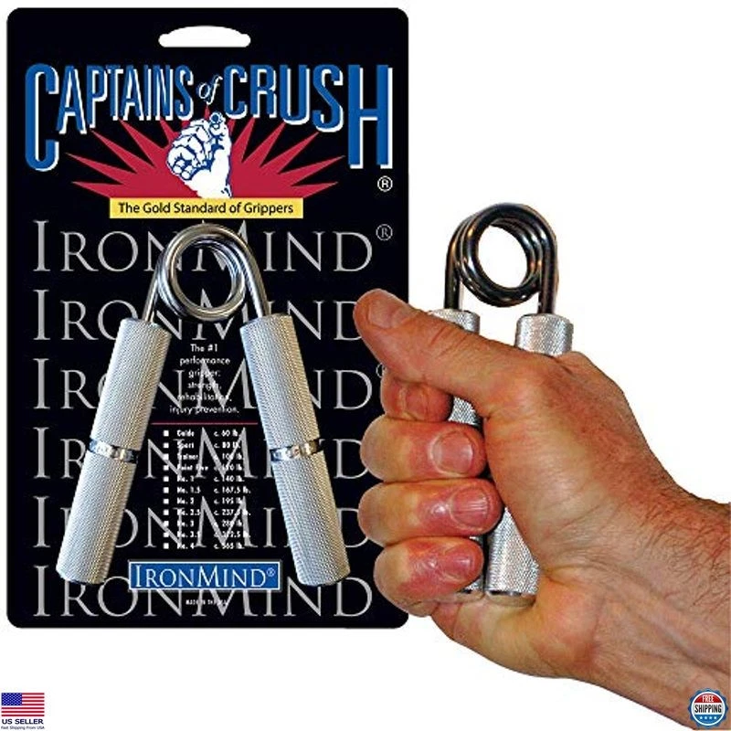 Pinza de mano IronMind Captains of Crush - Herramienta de entrenamiento de fuerza de agarre definitiva Foto 2 de 4