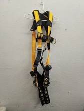 FallTech 7021DFXL Journeyman Flex Standard Harness, Non-Belted FBH Steel 1D 
