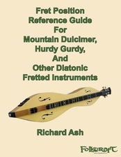 Fret Position Reference Guide For Mountain Dulcimer, Hurdy Gurdy, And Other Diat