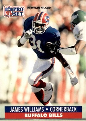 1991 NFL Pro Set James Williams #87 (6023)